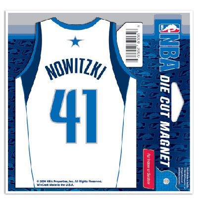 Mavericks Nowitzki Magneetti ryhmss TARJOUKSET / Muut @ 2WIN BASKETBUTIK (342675)