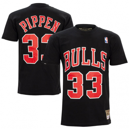 Bulls-Pippen Hardwood Classics T-paita ryhmss TEKSTIILIT / MIESTEN TEKSTIILIT / T-paidat @ 2WIN BASKETBUTIK (350220)