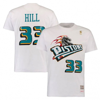 Pistons-Hill Hardwood Classics T-paita ryhmss TEKSTIILIT / MIESTEN TEKSTIILIT / T-paidat @ 2WIN BASKETBUTIK (350630)