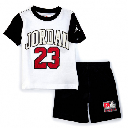 Jordan Colorblock 2-Piece Set Vauvan ryhmss TEKSTIILIT / TEKSTIILIT BABY @ 2WIN BASKETBUTIK (65A468-023)