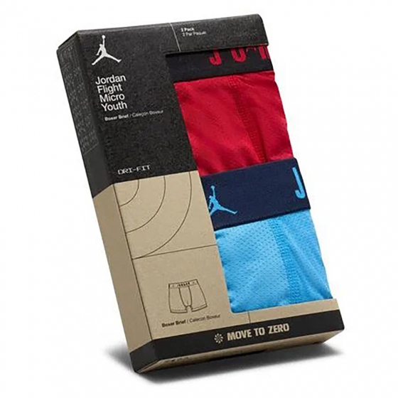 Jordan Flight Micro Boxer Brief 2-Pack Lasten ryhmss TEKSTIILIT / LASTEN TEKSTIILIT / Alusvaatteet @ 2WIN BASKETBUTIK (9J0628-R78)