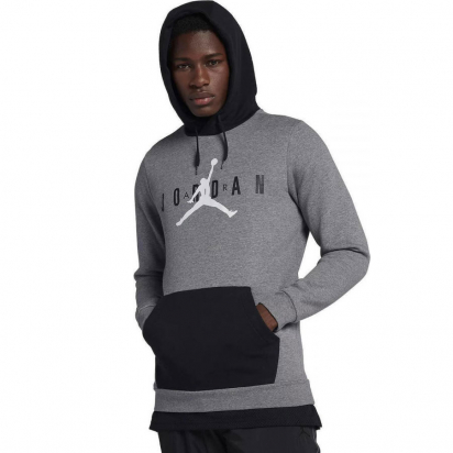 Jordan Jumpman Air Fleece Hoody ryhmss TEKSTIILIT / MIESTEN TEKSTIILIT / Hupparit / Takit @ 2WIN BASKETBUTIK (AA1451-091)