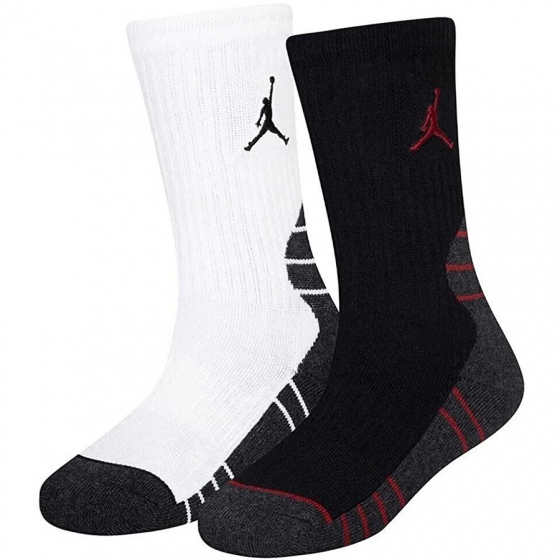 Jordan 2-Pack Crew Koripallosukat ryhmss ACCESSOARER / Sukat @ 2WIN BASKETBUTIK (BJ0555-001)