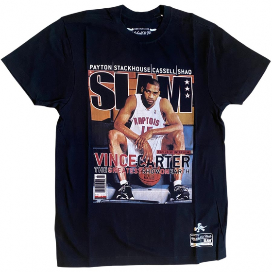 Slam Tee Raptors-Carter T-paita ryhmss TEKSTIILIT / MIESTEN TEKSTIILIT / T-paidat @ 2WIN BASKETBUTIK (BMTRINTL1276-TRABLCKVC)