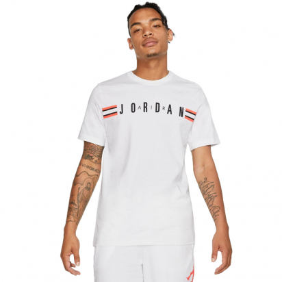 Jordan Air White T-paita ryhmss TEKSTIILIT / MIESTEN TEKSTIILIT / T-paidat @ 2WIN BASKETBUTIK (CK1498-100)