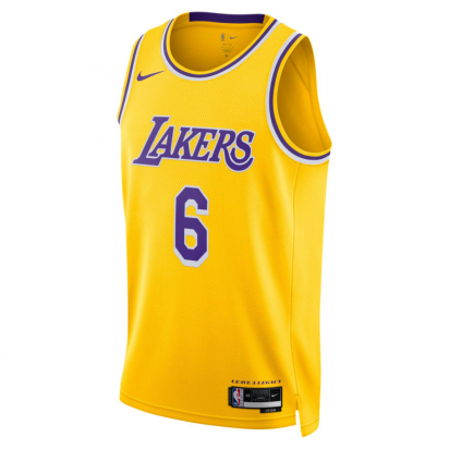 Lakers Swingman-LeBron Pelipaita ryhmss TEKSTIILIT / MIESTEN TEKSTIILIT / Hihattomat @ 2WIN BASKETBUTIK (CW3669-738)