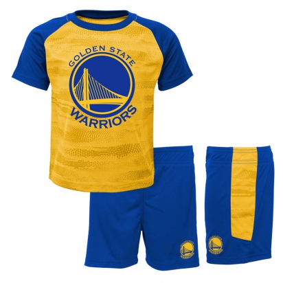 Golden State Warriors Double Driblle Jr Nuorten Setti ryhmss TEKSTIILIT / LASTEN TEKSTIILIT / Peliasusetit @ 2WIN BASKETBUTIK (EK2B3BAAE-WAR)