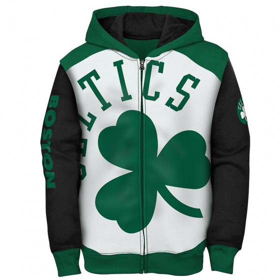 Celtics Zip Huppari Lasten ryhmss TEKSTIILIT / LASTEN TEKSTIILIT / Hupparit / Takit @ 2WIN BASKETBUTIK (EK2B7FE7Q-CEL)