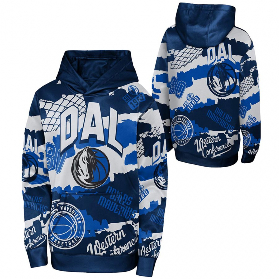 Mavericks Over The Limit Sublimated Huppari Lasten ryhmss TEKSTIILIT / LASTEN TEKSTIILIT / Hupparit / Takit @ 2WIN BASKETBUTIK (EK2B7FGC2-MAV)