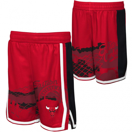 Bulls Fade Away Baller Shortsit Lasten ryhmss TEKSTIILIT / LASTEN TEKSTIILIT / Shortsit @ 2WIN BASKETBUTIK (EK2B7FGCY-BUL)