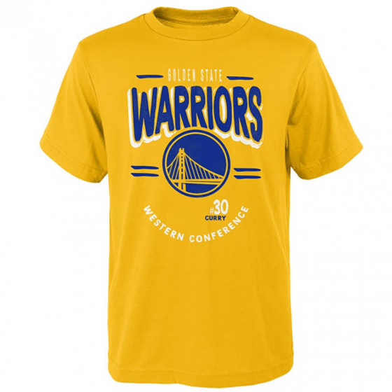 Warriors-Curry T-paita ryhmss TEKSTIILIT / MIESTEN TEKSTIILIT / T-paidat @ 2WIN BASKETBUTIK (EK2M12BHU-WARSC)