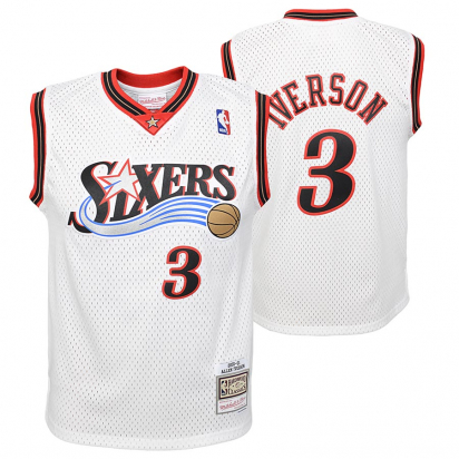 76ERS-Iverson Swingman Pelipaita Lasten ryhmss TEKSTIILIT / LASTEN TEKSTIILIT / Hihattomat @ 2WIN BASKETBUTIK (EN2B7BHM0-76RIA)