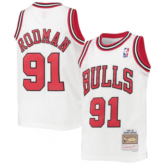 Bulls-Rodman Swingman Pelipaita Lasten ryhmss TEKSTIILIT / LASTEN TEKSTIILIT / Hihattomat @ 2WIN BASKETBUTIK (EN2B7BHM0-BULDR)