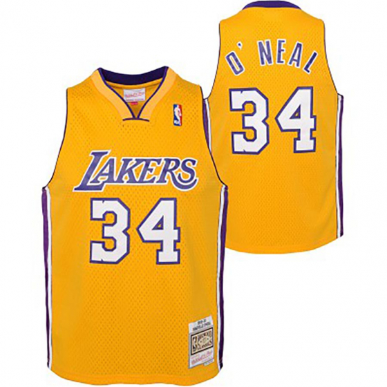 Lakers-Shaq Swingman Pelipaita Lasten ryhmss TEKSTIILIT / LASTEN TEKSTIILIT / Hihattomat @ 2WIN BASKETBUTIK (EN2B7BHM0-LAKSO-Vit)