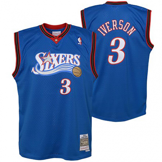 76ERS-Iverson Swingman Pelipaita Lasten ryhmss TEKSTIILIT / LASTEN TEKSTIILIT / Hihattomat @ 2WIN BASKETBUTIK (EN2B7BLT0-76RIA)