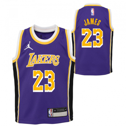 Lakers Swingman-LeBron Nuorten Paita ryhmss TEKSTIILIT / LASTEN TEKSTIILIT / Hihattomat @ 2WIN BASKETBUTIK (EY2B3B2EP-LAKJL)