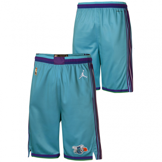 Hornets HWC Swingman Shortsit Lasten ryhmss TEKSTIILIT / LASTEN TEKSTIILIT / Shortsit @ 2WIN BASKETBUTIK (EY2B7BC9H23-HOR)