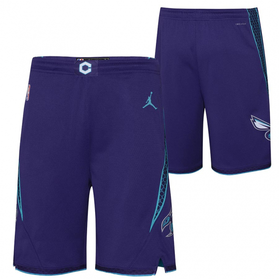 Hornets Swingman Shortsit Lasten ryhmss TEKSTIILIT / LASTEN TEKSTIILIT / Shortsit @ 2WIN BASKETBUTIK (EY2B7BC9L-HOR)