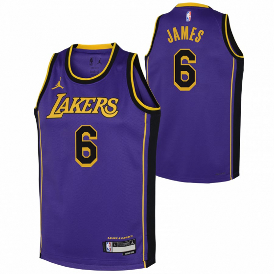 Lakers Swingman-LeBron Pelipaita Lasten ryhmss TEKSTIILIT / LASTEN TEKSTIILIT / Hihattomat @ 2WIN BASKETBUTIK (EY2B7BXJP-LAK06)