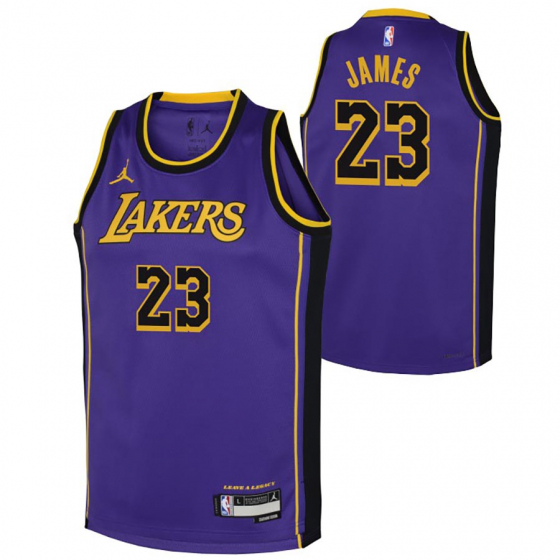 Lakers Swingman-LeBron Pelipaita Lasten ryhmss TEKSTIILIT / LASTEN TEKSTIILIT / Hihattomat @ 2WIN BASKETBUTIK (EY2B7BXJP-LAK23)