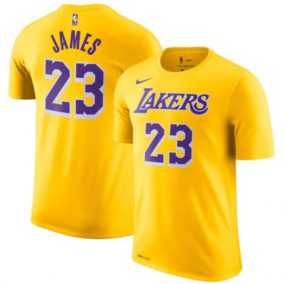 Lakers-LeBron T-paita Lasten ryhmss TEKSTIILIT / LASTEN TEKSTIILIT / T-paidat @ 2WIN BASKETBUTIK (EZ2B3BCMW-LAKJL)
