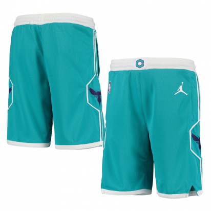 Hornets Swingman Shortsit Lasten ryhmss TEKSTIILIT / LASTEN TEKSTIILIT / Shortsit @ 2WIN BASKETBUTIK (EZ2B7BCQL-HOR)