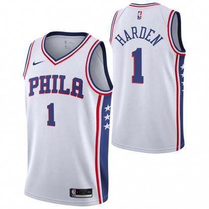 76ERS Swingman-Harden Pelipaita Lasten ryhmss TEKSTIILIT / LASTEN TEKSTIILIT / Hihattomat @ 2WIN BASKETBUTIK (EZ2B7BZ1P-76RJH)