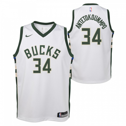 Bucks Swingman-Antetokounmpo Pelipaita Lasten ryhmss TEKSTIILIT / LASTEN TEKSTIILIT / Hihattomat @ 2WIN BASKETBUTIK (EZ2B7BZ1P-BCKGA)