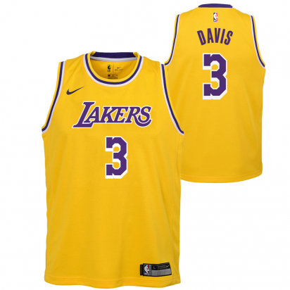 Lakers Swingman-Davis Pelipaita Lasten ryhmss TEKSTIILIT / LASTEN TEKSTIILIT / Hihattomat @ 2WIN BASKETBUTIK (EZ2B7BZ2P-DAVIS)