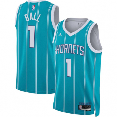 Hornets Swingman-Ball Pelipaita Lasten ryhmss TEKSTIILIT / LASTEN TEKSTIILIT / Hihattomat @ 2WIN BASKETBUTIK (EZ2B7BZ2P-HOR01)