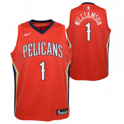 Pelicans Swingman -Williamson Pelipaita Lasten ryhmss TEKSTIILIT / LASTEN TEKSTIILIT / Hihattomat @ 2WIN BASKETBUTIK (EZ2B7BZ3P-WILLIAMSON)