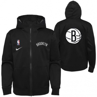 Nets Zip lasten huppari ryhmss TEKSTIILIT / LASTEN TEKSTIILIT / Hupparit / Takit @ 2WIN BASKETBUTIK (EZ2B7FDBV-NYN)