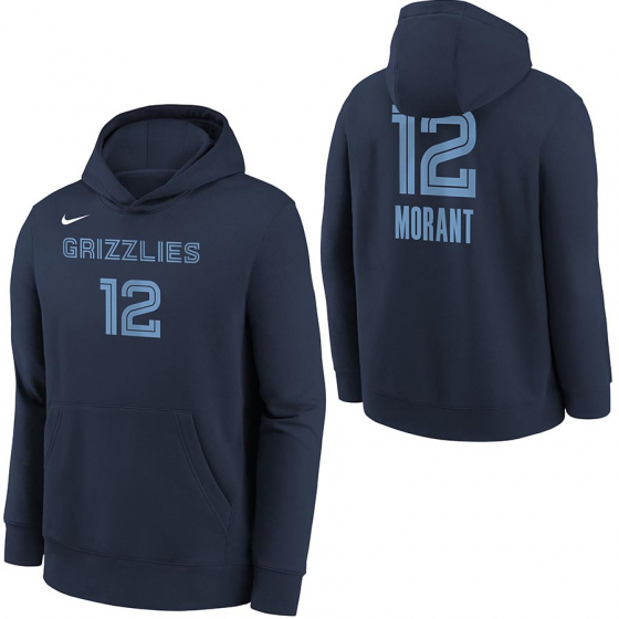 Grizzlies-Morant Huppari Lasten ryhmss TEKSTIILIT / LASTEN TEKSTIILIT / Hupparit / Takit @ 2WIN BASKETBUTIK (EZ2B7FGTA-GRIJM)