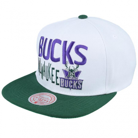 Bucks Snapback Lippis ryhmss ACCESSOARER / Phineet Ja Huivit    / Phineet @ 2WIN BASKETBUTIK (HHSS5810-BUCKS)