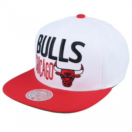 Bulls Snapback Lippis ryhmss ACCESSOARER / Phineet Ja Huivit    / Phineet @ 2WIN BASKETBUTIK (HHSS6007-BULLS)