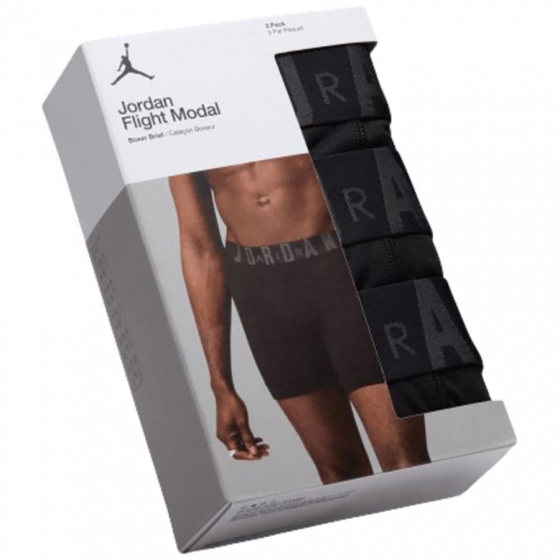 Jordan Flight Modal Boxer Brief 3-Pack ryhmss TEKSTIILIT / MIESTEN TEKSTIILIT / Alusvaatteet @ 2WIN BASKETBUTIK (JM0621-023)