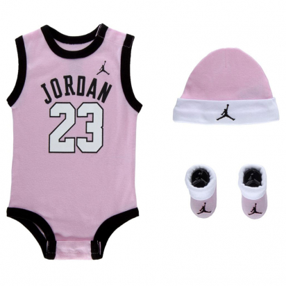 Jordan 23 Bootie 3 PC vauvasetti ryhmss TEKSTIILIT / TEKSTIILIT BABY @ 2WIN BASKETBUTIK (LJ0208-A9Y)