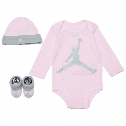 Jordan 3-PC vauvasetti ryhmss TEKSTIILIT / TEKSTIILIT BABY @ 2WIN BASKETBUTIK (LJ0263-A9Y)