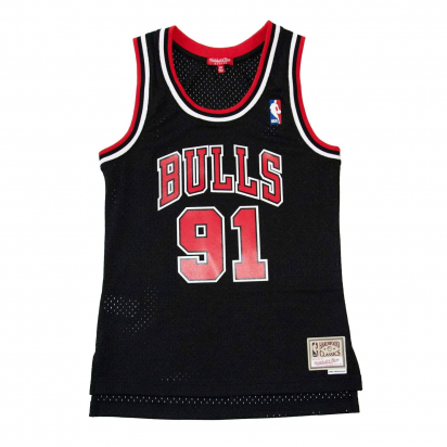 Bulls-Rodman Swingman Naisten Hihaton Pelipaita ryhmss TEKSTIILIT / NAISTEN TEKSTIILIT / Hihattomat @ 2WIN BASKETBUTIK (NNBJEL18120-RODMAN)