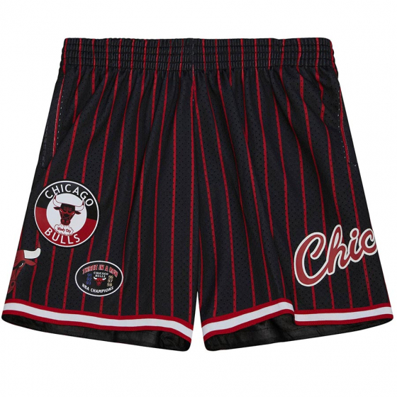 Bulls City Collection Shortsit ryhmss TEKSTIILIT / MIESTEN TEKSTIILIT / Shortsit @ 2WIN BASKETBUTIK (PSHR5013-BULLS)