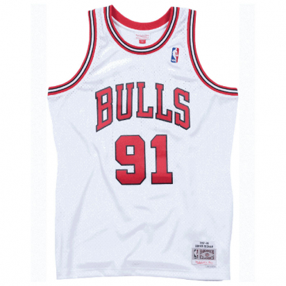 Bulls-Rodman Swingman Pelipaita ryhmss TEKSTIILIT / MIESTEN TEKSTIILIT / Hihattomat @ 2WIN BASKETBUTIK (SMJYAC18079-RODMAN)