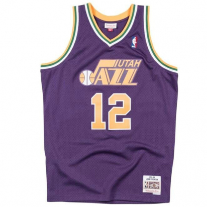 Jazz-Stockton Swingman Pelipaita ryhmss TEKSTIILIT / MIESTEN TEKSTIILIT / Hihattomat @ 2WIN BASKETBUTIK (SMJYCP18006-STOCKTON)