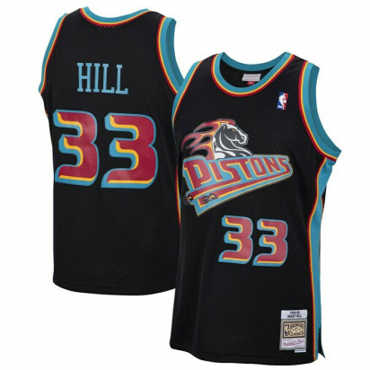 Pistons-Hill Swingman Pelipaita ryhmss TEKSTIILIT / MIESTEN TEKSTIILIT / Hihattomat @ 2WIN BASKETBUTIK (SMJYCP19295-HILL)