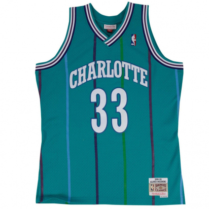 Hornets-Mourning Swingman pelipaita ryhmss NBA / Swingman @ 2WIN BASKETBUTIK (SMJYGS18148-MOURNING)