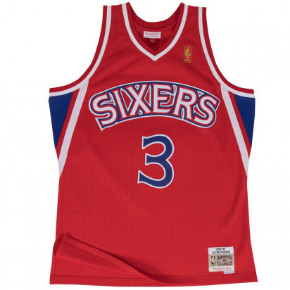 76ERS-Iverson Swingman Pelipaita ryhmss TEKSTIILIT / MIESTEN TEKSTIILIT / Hihattomat @ 2WIN BASKETBUTIK (SMJYGS18199-IVERSON)