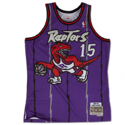 Raptors-Carter Swingman Pelipaita ryhmss TEKSTIILIT / MIESTEN TEKSTIILIT / Hihattomat @ 2WIN BASKETBUTIK (SMJYGS18214-CARTER)