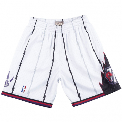 Raptors Swingman Shortsit ryhmss TEKSTIILIT / MIESTEN TEKSTIILIT / Shortsit @ 2WIN BASKETBUTIK (SMSHCP18154-RAPTORS)