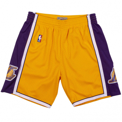Lakers Swingman Shortsit ryhmss TEKSTIILIT / MIESTEN TEKSTIILIT / Shortsit @ 2WIN BASKETBUTIK (SMSHCP19075-LAKERS)