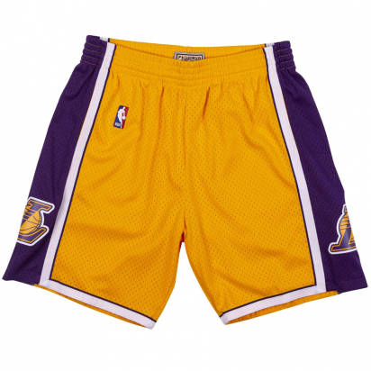 Lakers Swingman Shortsit ryhmss TEKSTIILIT / MIESTEN TEKSTIILIT / Shortsit @ 2WIN BASKETBUTIK (SMSHCP19075-LAKERS)