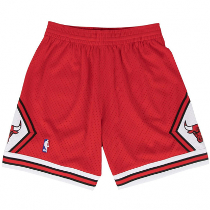 Bulls Swingman Shortsit ryhmss TEKSTIILIT / MIESTEN TEKSTIILIT / Shortsit @ 2WIN BASKETBUTIK (SMSHGS18223-BULLS)